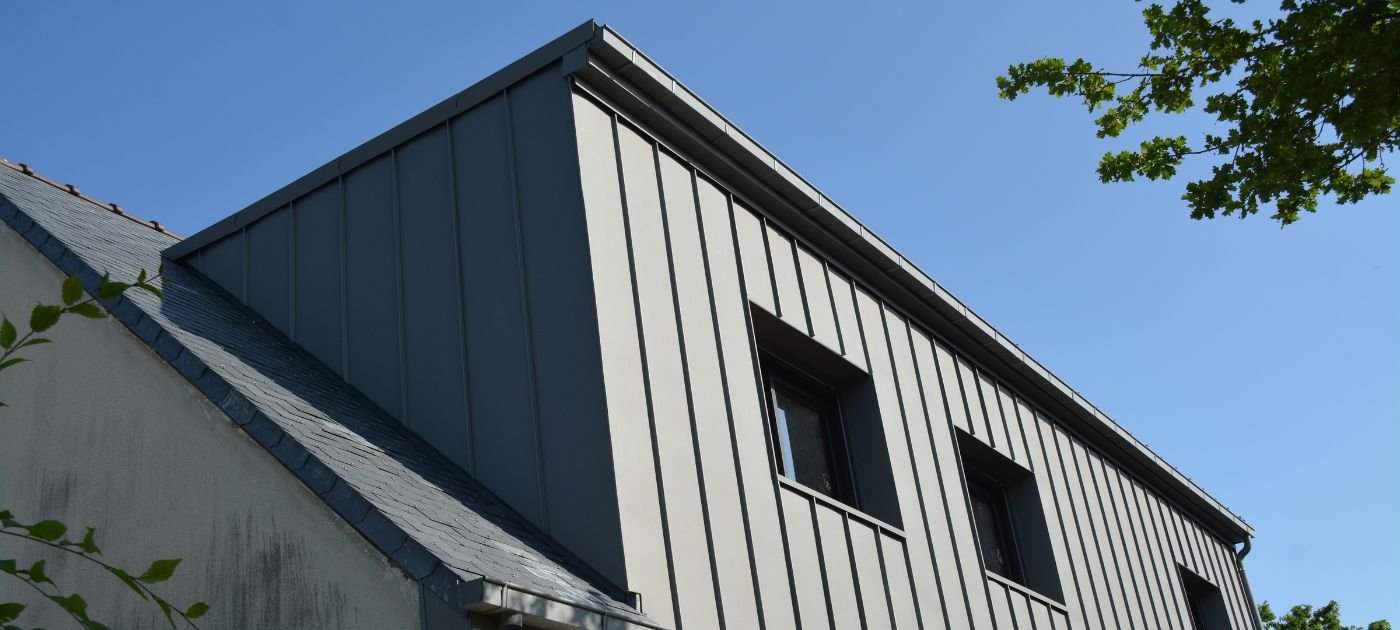 Extension maison toit plat